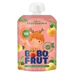 Bobo Frut Fruitmousse in een tube, appel en perzik, 1-3 jaar, 150 g