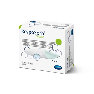 RespoSorb Silicone Dressing 12,5 x 12,5 cm, 10 pieces, Hartmann