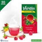 Verdin Fix cu zmeură, 20 plicuri