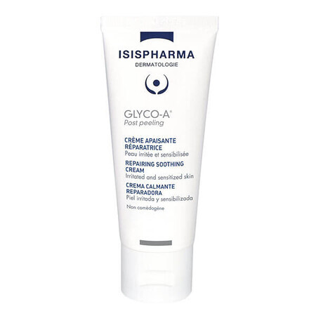 Isispharma Glyco-A, cremă regenerantă calmantă după peeling, 40 ml