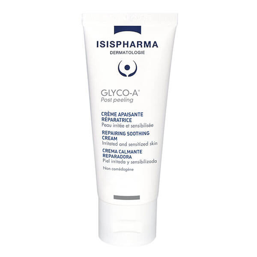 Isispharma Glyco-A, cremă regenerantă calmantă după peeling, 40 ml