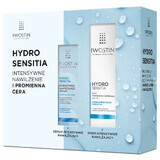 Iwostin Hydro Sensitia set, intensief hydraterende crème, zeer droge en gevoelige huid, SPF 15, 50 ml + intensief hydraterend serum, alle huidtypes, 30 ml