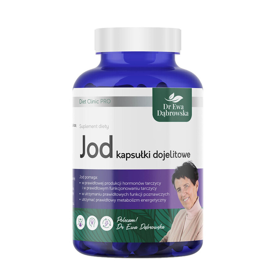 Dr. Ewa Dąbrowska Jodium, 180 enterale capsules