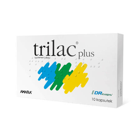 Trilac Plus, 10 capsules