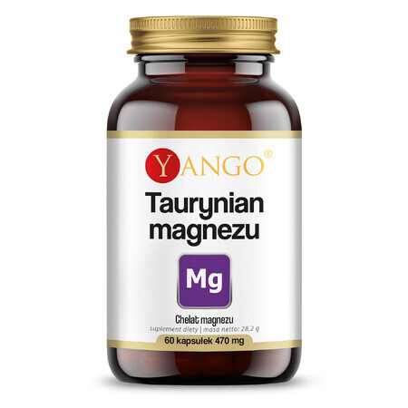 Yango Taurat de magneziu, 60 capsule