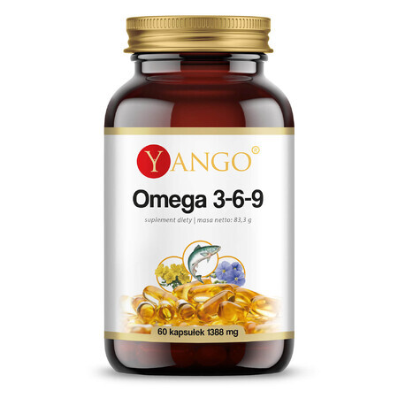 Yango Omega 3-6-9, 60 Kapseln