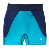 Splash Jammers, couche de natation pour adolescents et adultes, bleu marine/turquoise, taille S, 1 pièce