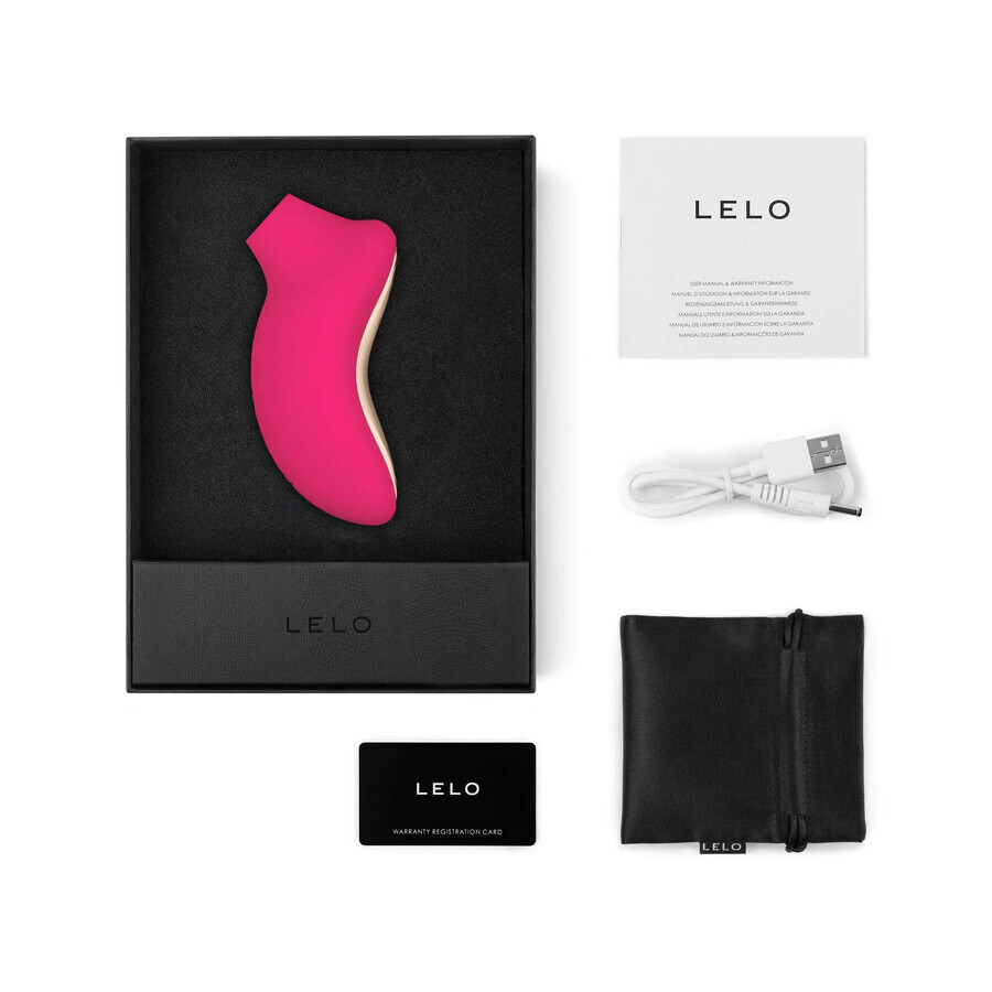 Lelo Sona 2 Cerise, masaj clitoris, sonic, roz