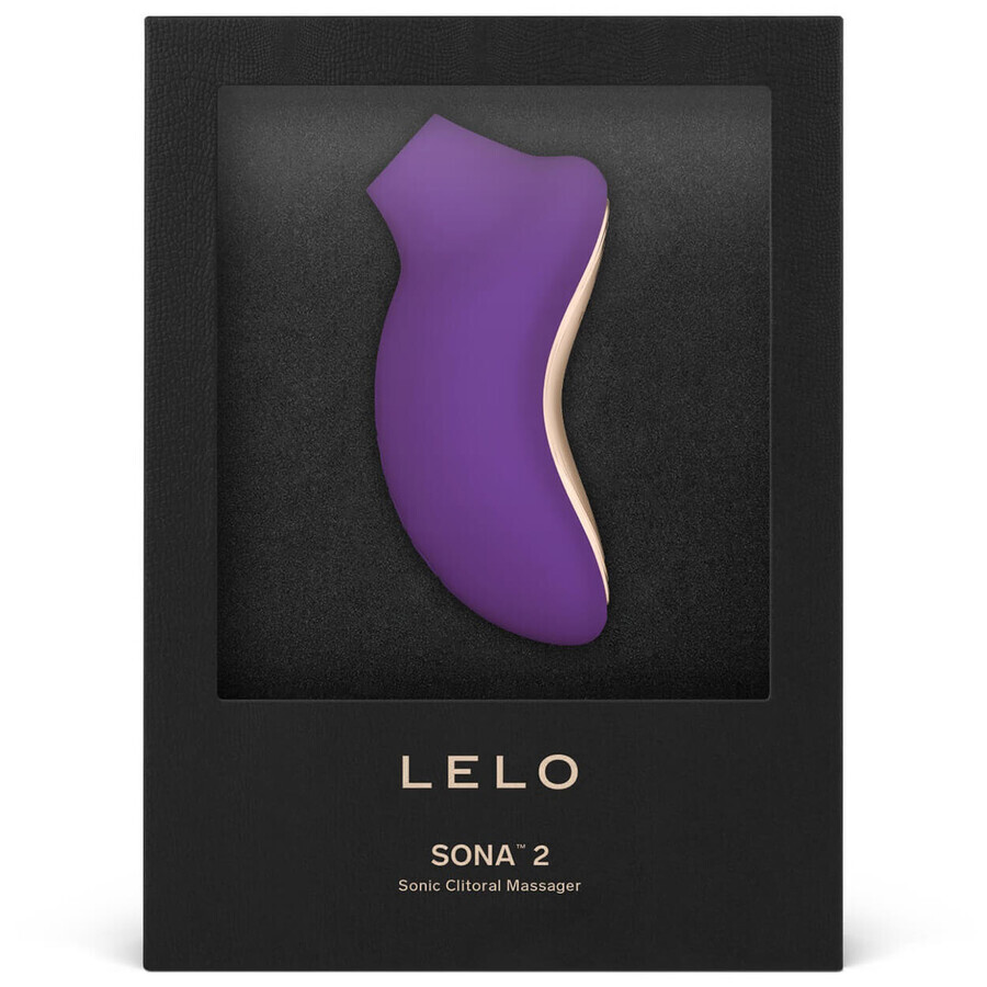 Lelo Sona 2 Purple, clitoris stimulator, sonisch, paars