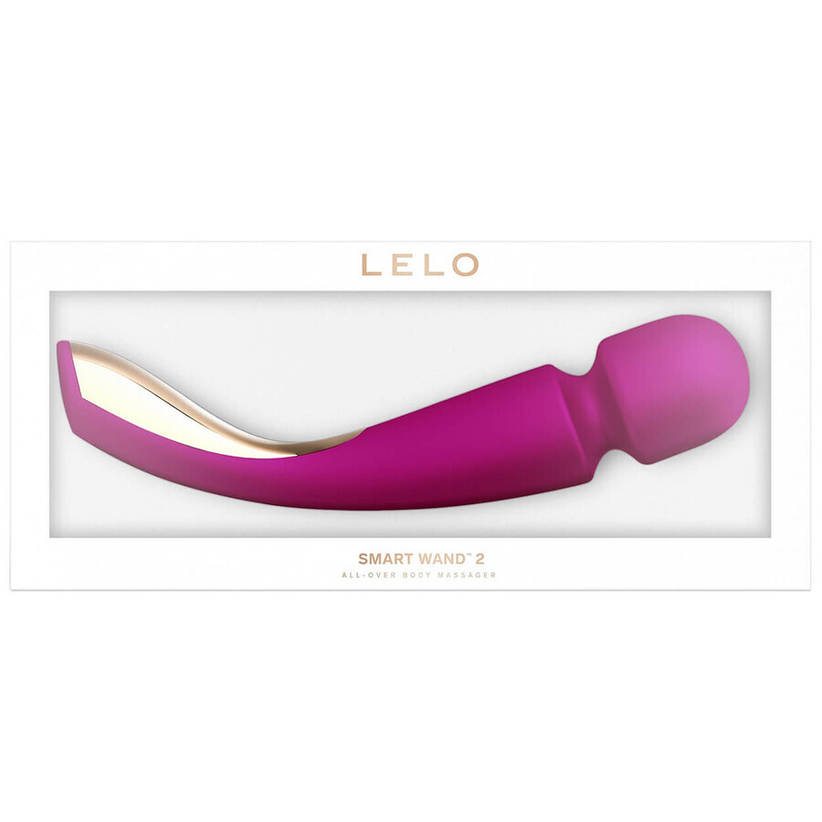 Lelo Smart Wand 2 Medium Deep Rose, volledige lichaamsmassager, medium, roze