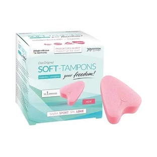 JoyDivision Soft-Tampons, tampony bezsznurkowe, 3 sztuki