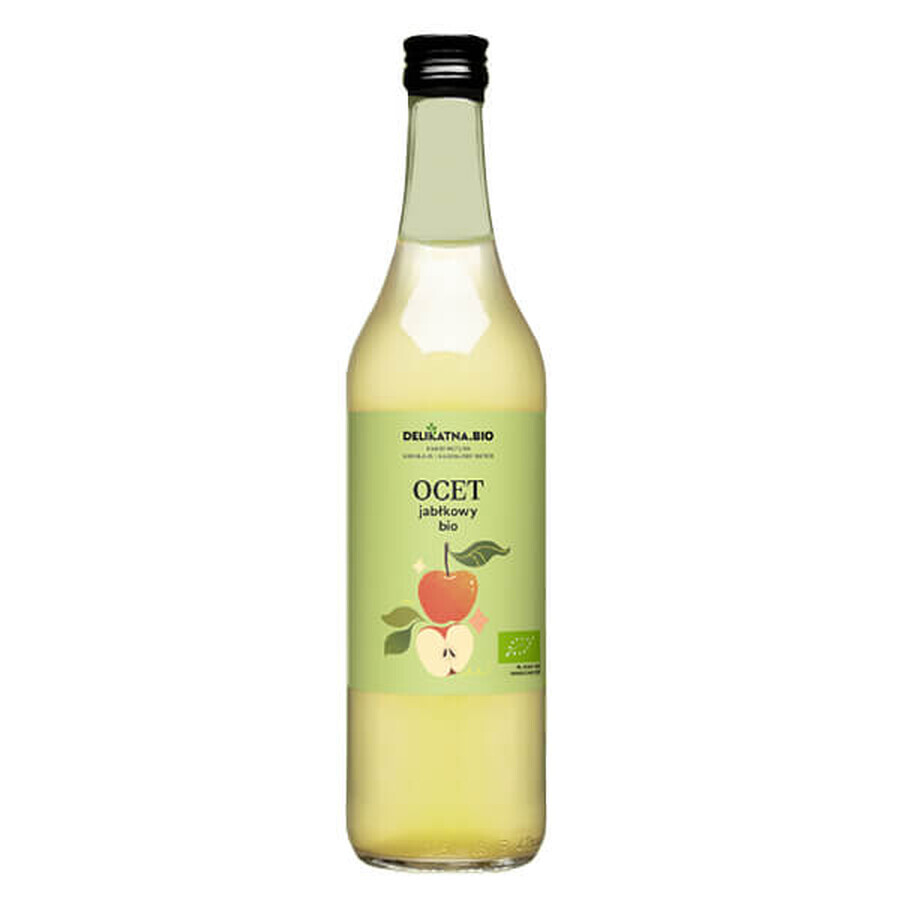 Delicato.bio Aceto di sidro di mele bio, 500 ml