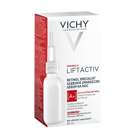 Vichy Liftactiv Retinol Specialist, anti-wrinkle serum with retinol, 30 ml