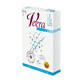 Veera Forte, lange compressiepanty, 1e klas compressie, gesloten tenen, maat 1, karamel