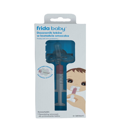 Frida Baby, medicine dispenser in the shape of a pacifier, 1 pc