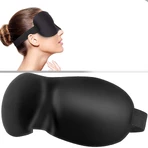 Waya 3D Comfort, slaapblinddoek, zwart, 1 stuk 