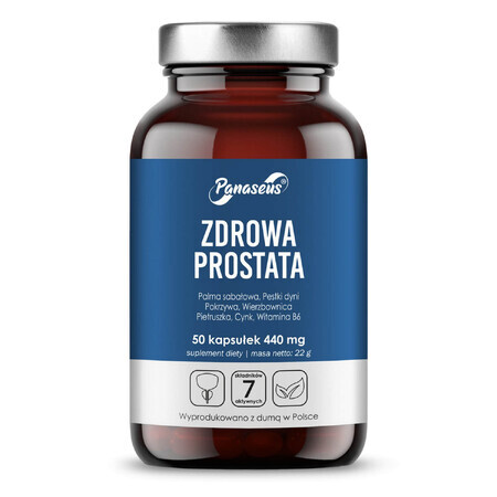 Panaseus Gezonde Prostaat, 50 capsules