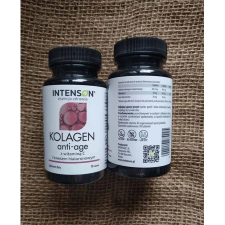 Intenson Collagen Anti-Age + Hyaluron + Vitamin C, 60 tablets