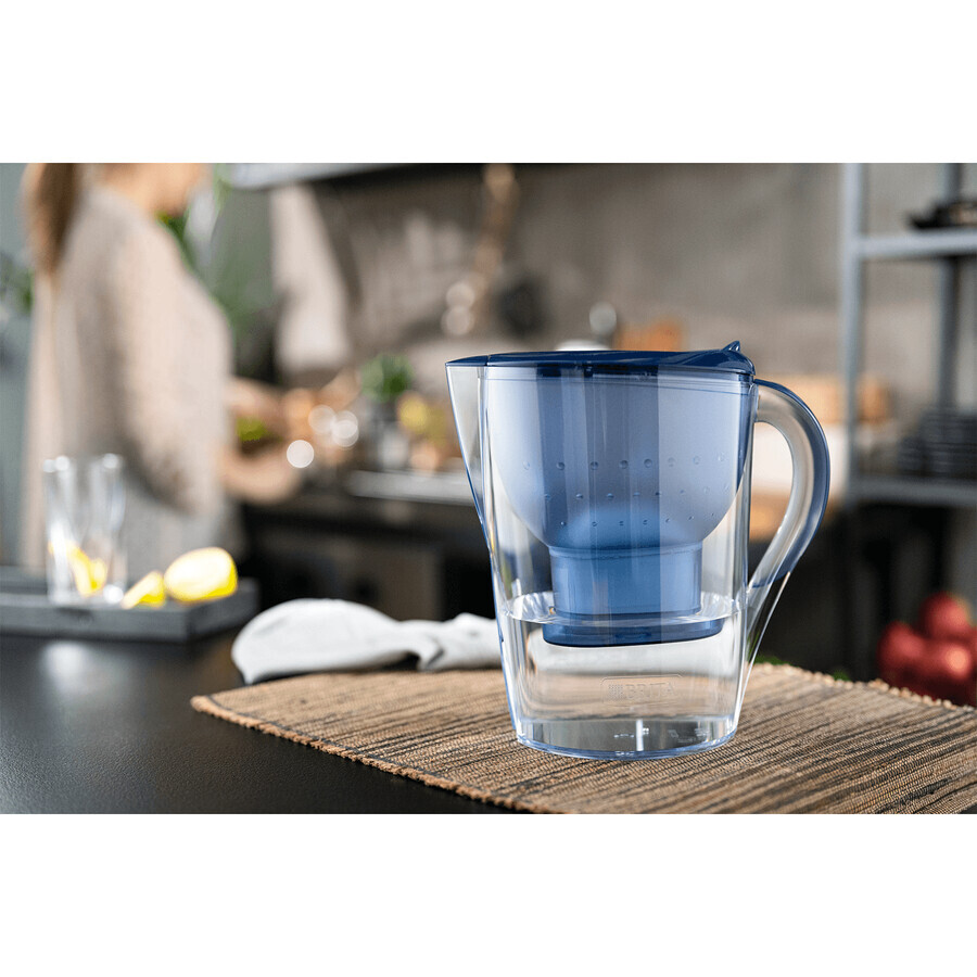 Brita Marella, caraffa filtrante, blu scuro, 2,4 l