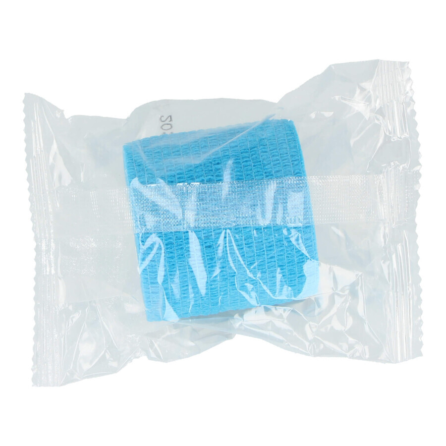 Dr Beck, Cohesief verband Non-Woven, non-woven, Lichtblauw, 5 cm x 4,5 m