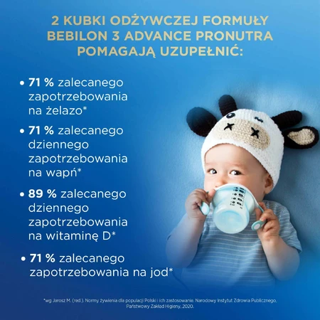 Bebilon Advance Pronutra 3 Junior, voedzame melkvoeding, na 1 jaar, 800 g