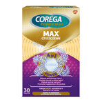 Corega Max, reinigingstabletten voor kunstgebitten, 30 tabletten