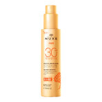 Nuxe Sun, loțiune bronzantă pentru față și corp, spray, SPF 30, 150 ml