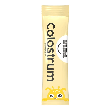 ForMeds Hilki Colostrum, voor kinderen vanaf 3 jaar, banaan- en aardbeiensmaak, 15 sachets