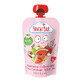 Fruchtbar Bio fruitmousse met granen in een tube, watermeloen, aardbei, appel, peer, meloen, rijst, na 6 maanden, 100 g