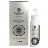 BasicLab Esteticus, peptide eye serum with 10% peptides and caffeine, hydration and firmness, 30 ml