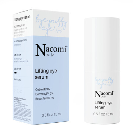 Nacomi Next Level, liftend oogserum, 15 ml