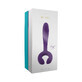 Rianne S Duo Deep Purple, vibrerend massagetoestel voor koppels, paars