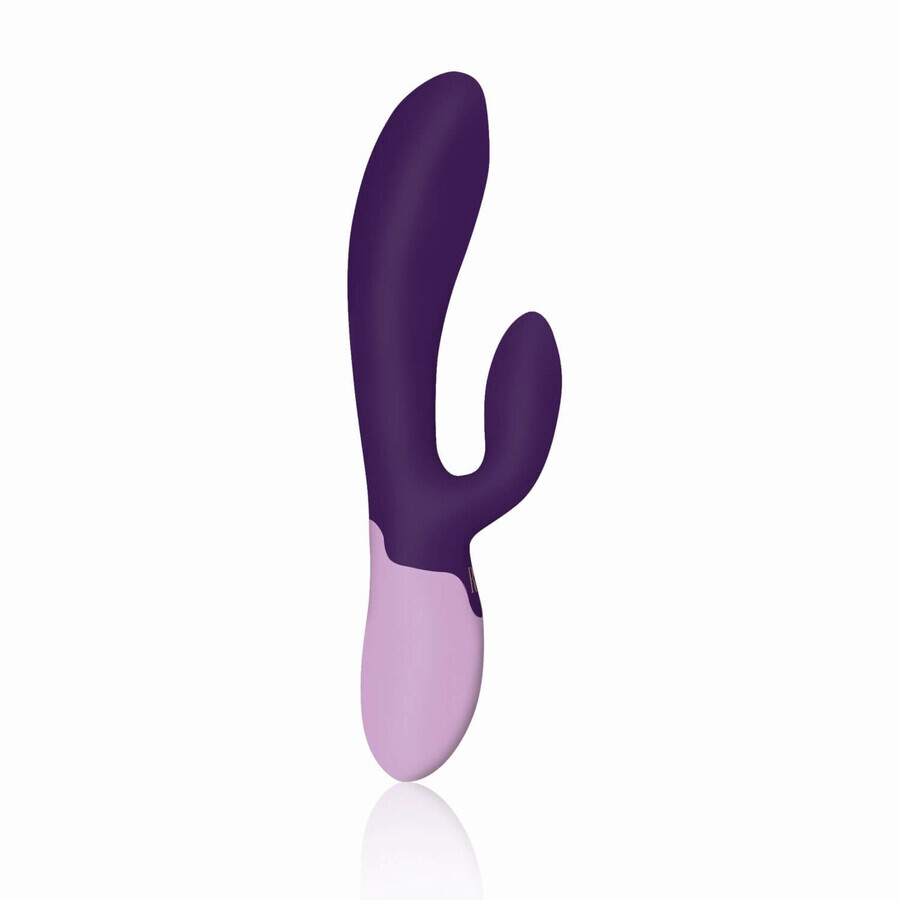 Rianne S Essentials Xena Rabbit Vibrator Deep Purple, masaj vibrator încălzit pentru iepurași, violet, 1 buc