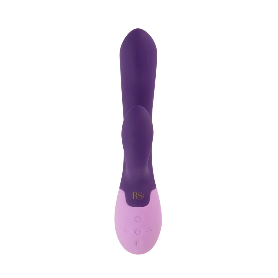 Rianne S Essentials Xena Rabbit Vibrator Deep Purple, masaj vibrator încălzit pentru iepurași, violet, 1 buc