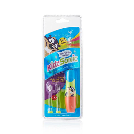 Elektrische tandenborstel 3-6 jaar Kidzsonic, Brush Baby