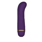 Rianne S Mini G Floral Deep Purple, vibrator de masaj și stimulator al punctului G, violet, 1 buc