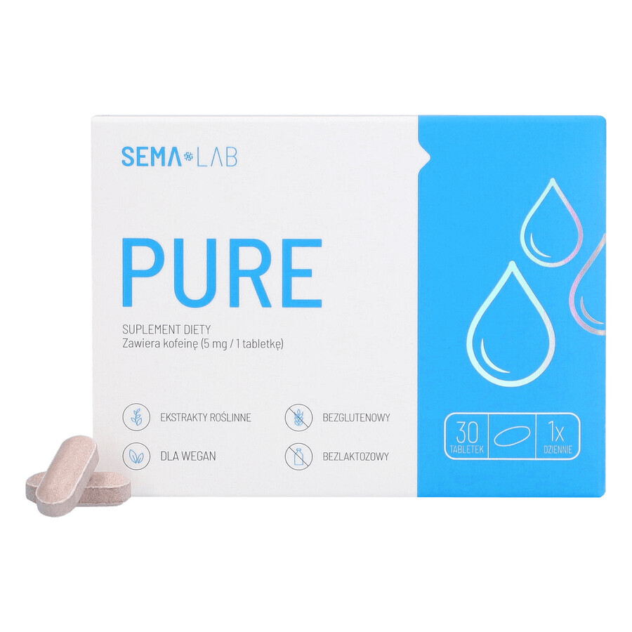 SEMA Lab Pure, 30 tablets