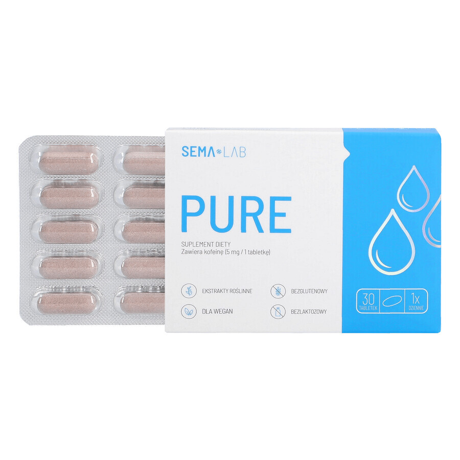 SEMA Lab Pure, 30 tablets