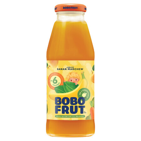 Bobo Frut Frucht- und Gemüsenektar, Apfel, Banane, Karotte, nach 6 Monaten, 300 ml