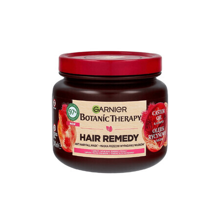 Garnier Botanic Therapy, Maske gegen Haarausfall, Rizinusöl &amp; Mandel, 340 ml