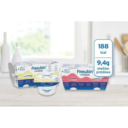 Fresubin YOcreme, gusto limone, 4 x 125 g, Fresenius Kabi