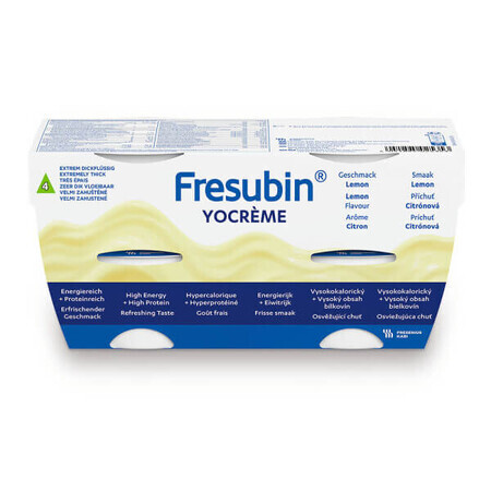 Fresubin YOcreme, goût citron, 4 x 125 g