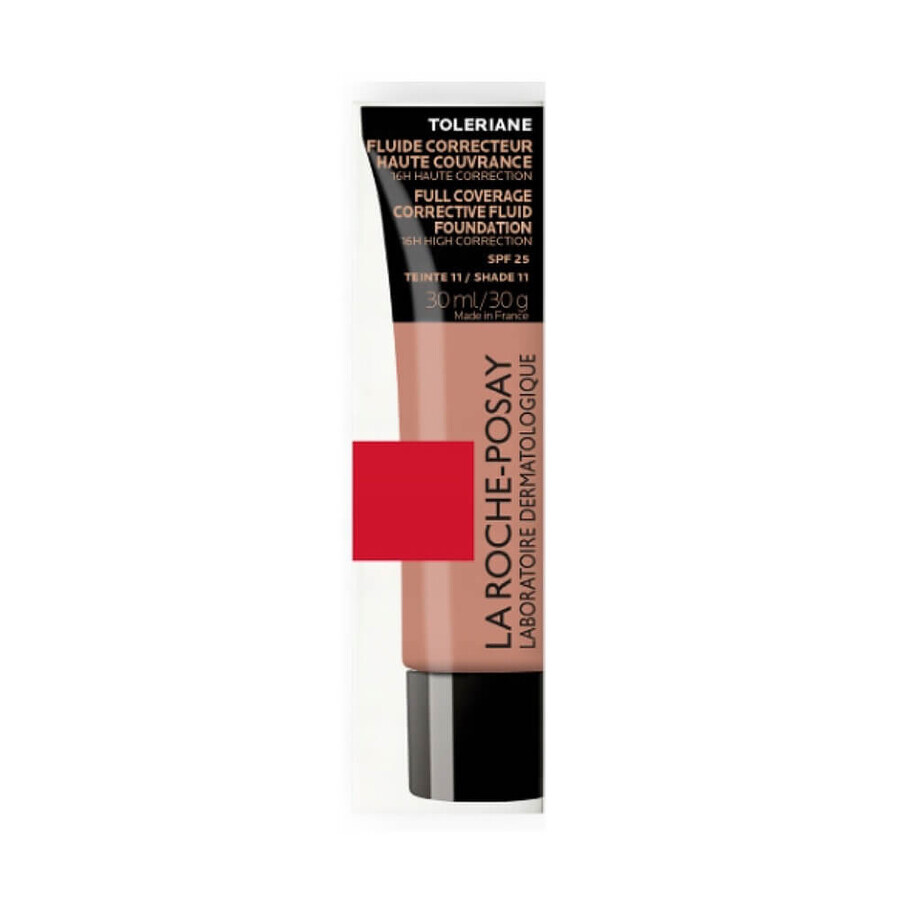 La Roche-Posay Toleriane, intens dekkende foundation, nr. 11, SPF 25, 30 ml 