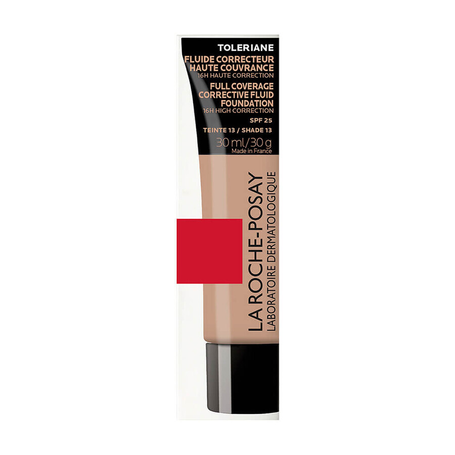 La Roche-Posay Toleriane, Intensief dekkende foundation, tint 13, SPF 25, 30 ml 