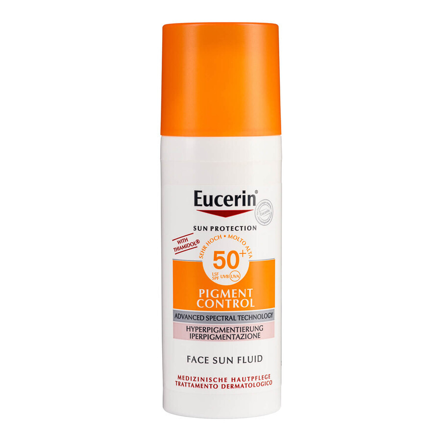 Eucerin Sun Pigment Control, beschermingsvloeistof voor hyperpigmentatie, SPF 50+, 50 ml