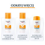 Eucerin Sun Oil Control, ultralichte beschermende gel-crème voor de huid met onvolkomenheden, SPF 50+, 50 ml