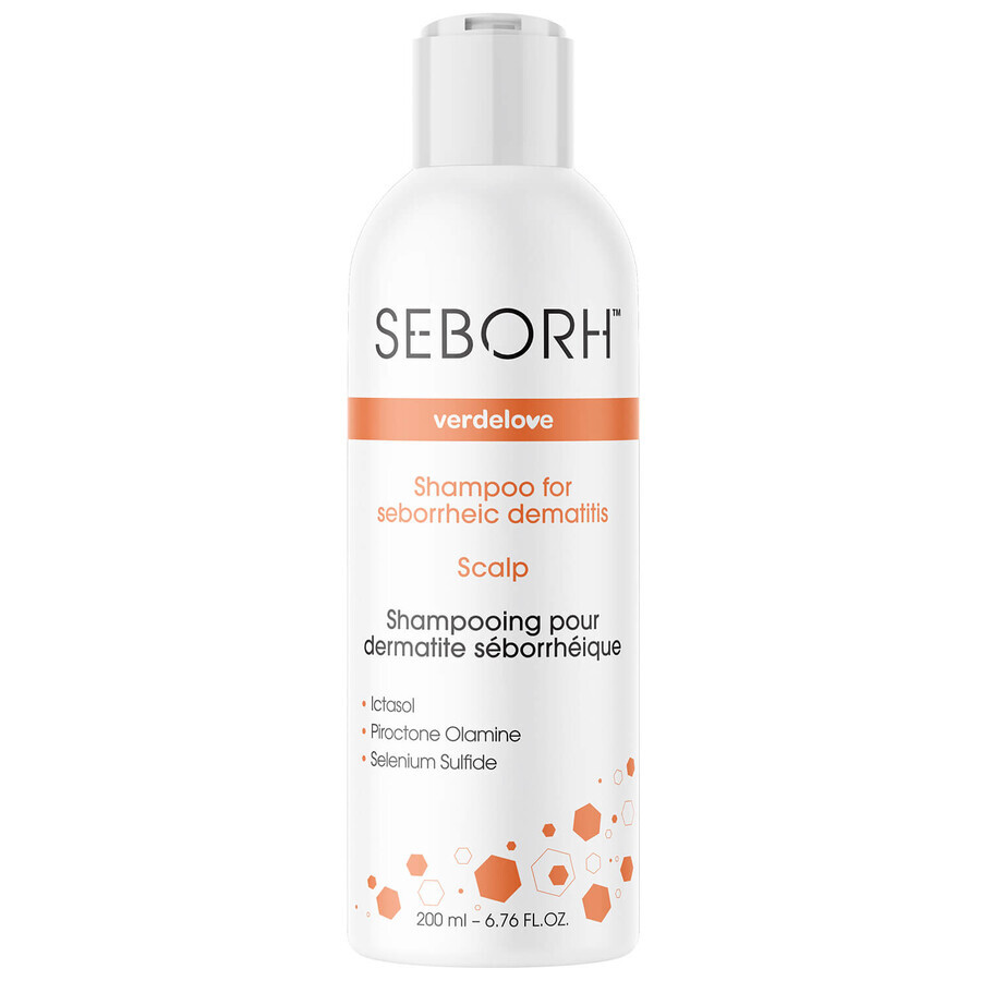 Seborh, șampon pentru dermatită seboreică, 200 ml