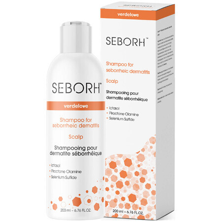 Seborh, șampon pentru dermatită seboreică, 200 ml