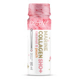 OstroVit Marine Collagen Shot, coconut and peach flavor, 80 ml