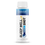 OstroVit Sleep Well Shot, bosbessensmaak, 100 ml